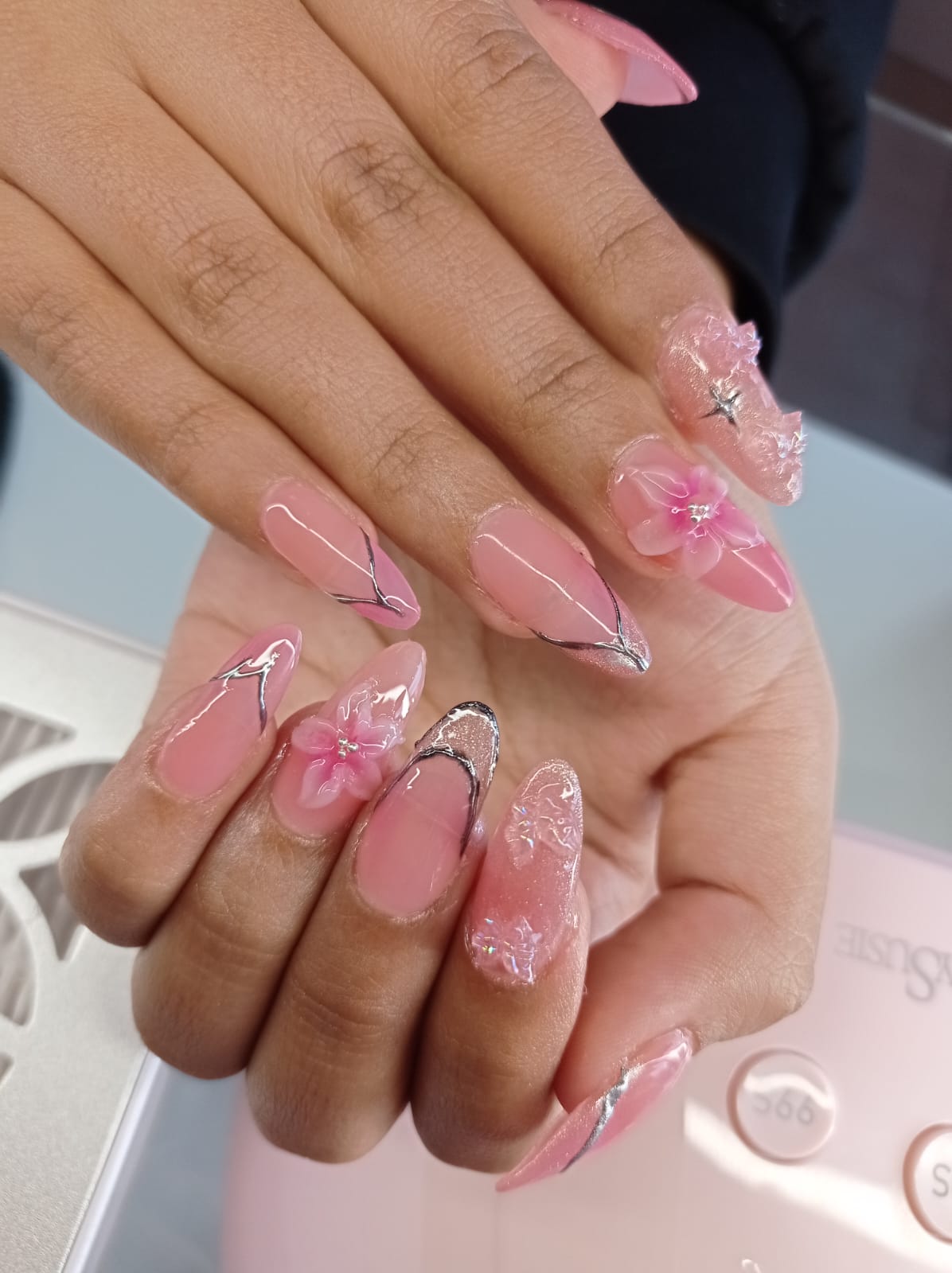 Nail art realizado en Margarita's Beauty Studio
